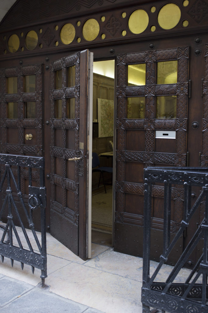 Porte d'entrée du Christuskirche